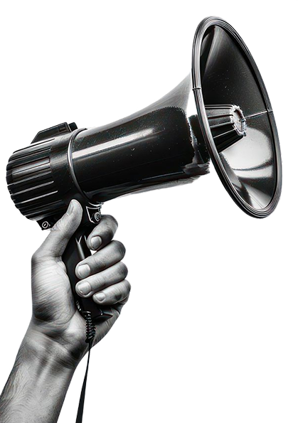 Megaphone for allergen alert